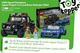 Intertoys Lego speed champions jaguar project 7 en land rover defender aanbieding