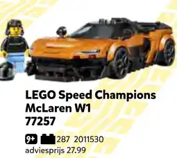 Intertoys Lego Speed Champions McLaren W1 77257 aanbieding