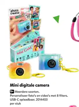 Intertoys Mini digitale camera aanbieding