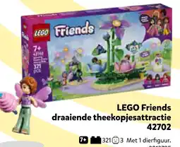 Intertoys Lego friends draaiende theekopjesattractie aanbieding