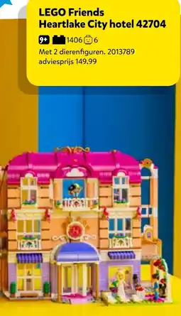 Intertoys Lego friends heartlake city hotel 42704 aanbieding