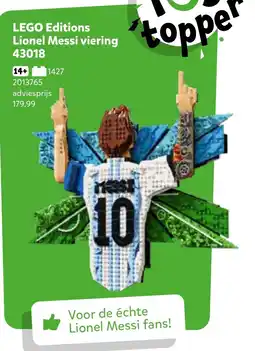 Intertoys LEGO Editions Lionel Messi viering aanbieding