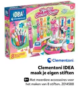 Intertoys Clementoni IDEA maak je eigen stiften aanbieding