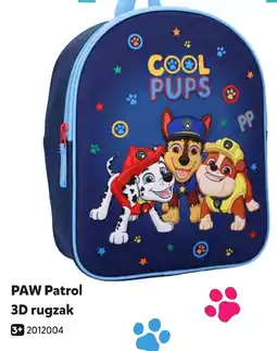 Intertoys PAW Patrol 3D rugzak aanbieding