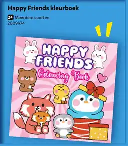 Intertoys Happy Friends kleurboek aanbieding