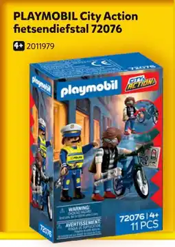 Intertoys Playmobil City Action fietsendiefstal aanbieding