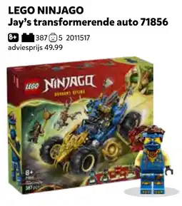 Intertoys lego ninjago jays transformerende auto aanbieding