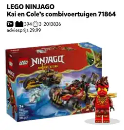 Intertoys lego ninjago kai en coles combivoertuigen aanbieding