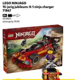 Intertoys lego ninjago 15-jarig jubileum: x-1 ninja charger aanbieding
