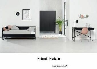 BabyPark Kidsmill modular nachtkastje aanbieding