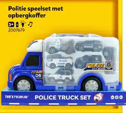 Intertoys Politie speelset met opbergkoffer aanbieding