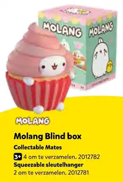 Intertoys Molang blind box aanbieding