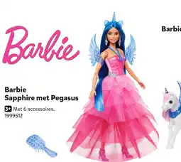 Intertoys Barbie sapphire met pegasus aanbieding