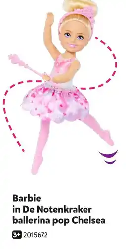 Intertoys Barbie in de notenkraker ballerina pop chelsea aanbieding