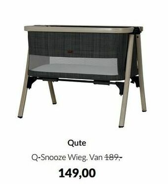 BabyPark Qute q-snooze wieg aanbieding