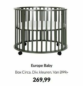BabyPark Europe baby box circa aanbieding