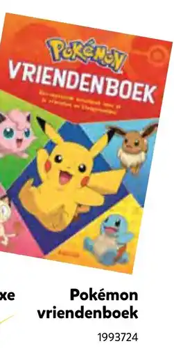 Intertoys Pokémon vriendenboek aanbieding