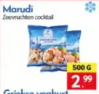 Marudi zeewruchten cocktail