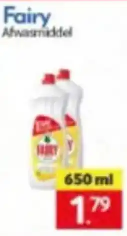 Tanger Markt Fairy Afwasmiddel aanbieding