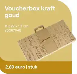 AVA Voucherbox kraft aanbieding