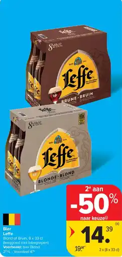 Carrefour Market Bier Leffe aanbieding