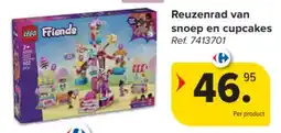 Carrefour Reuzenrad van snoep en cupcakes aanbieding