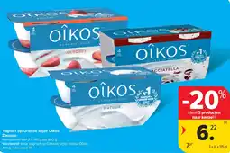 Carrefour Market Yoghurt op Griekse wijze Oikos aanbieding