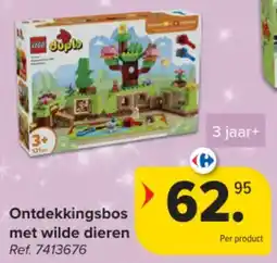 Carrefour Ontdekkingsbos met wilde dieren aanbieding