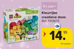 Carrefour Kleurrijke creatieve doos aanbieding