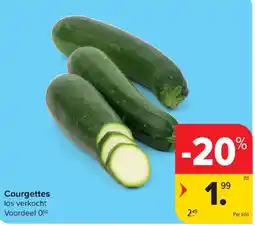 Carrefour Market Courgettes aanbieding