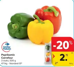 Carrefour Market Paprikamix Carrefour aanbieding
