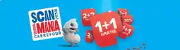 Carrefour Market 1+1 Gratis aanbieding