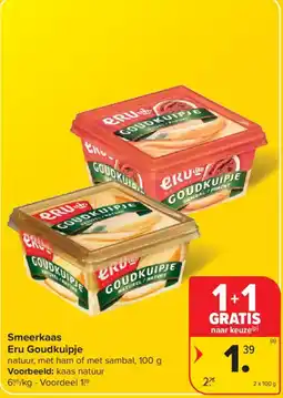 Carrefour Market Smeerkaas Eru Goudkuipje aanbieding