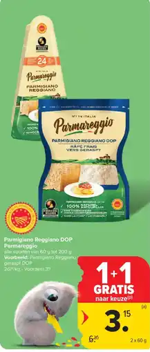 Carrefour Market Parmigiano Reggiano DOP Parmareggio aanbieding