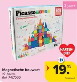 Carrefour Magnetische bouwset aanbieding