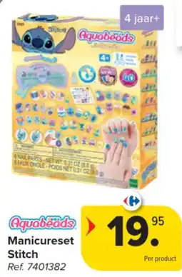 Carrefour Manicureset Stitch aanbieding