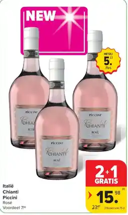 Carrefour Market Italië Chianti Piccini Rosé aanbieding