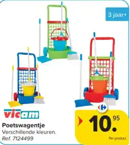 Carrefour Poetswagentje aanbieding