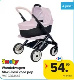 Carrefour Wandelwagen Maxi-Cosi voor pop aanbieding