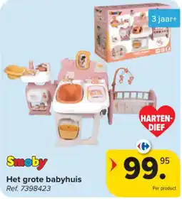 Carrefour Het grote babyhuis aanbieding