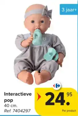 Carrefour Interactieve pop aanbieding