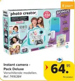 Carrefour Instant camera - Pack Deluxe aanbieding