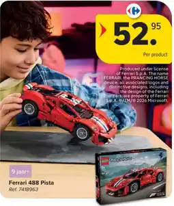 Carrefour Ferrari 488 Pista aanbieding