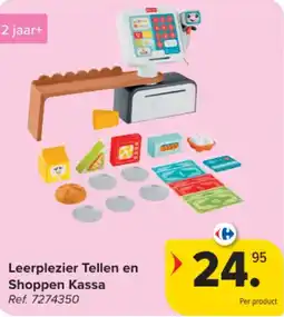 Carrefour Leerplezier Tellen en Shoppen Kassa aanbieding
