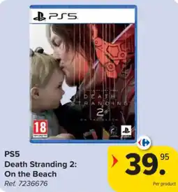Carrefour ps5 death stranding 2 on the beach aanbieding