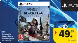 Carrefour PS5 Assassin's creed: Black Flag Resynced aanbieding