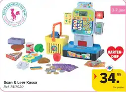 Carrefour Scan & Leer Kassa aanbieding