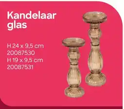 AVA Kandelaar glas aanbieding