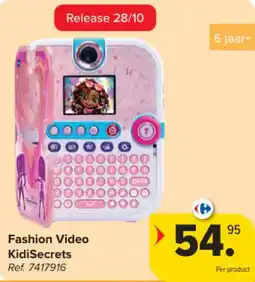 Carrefour Fashion Video KidiSecrets aanbieding
