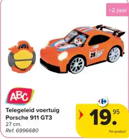 Carrefour Telegeleid voertuig Porsche 911 GT3 aanbieding